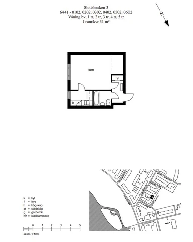 Planritning