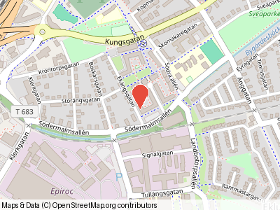 2 rok lägenhet på Ekängsgatan 37, Örebro